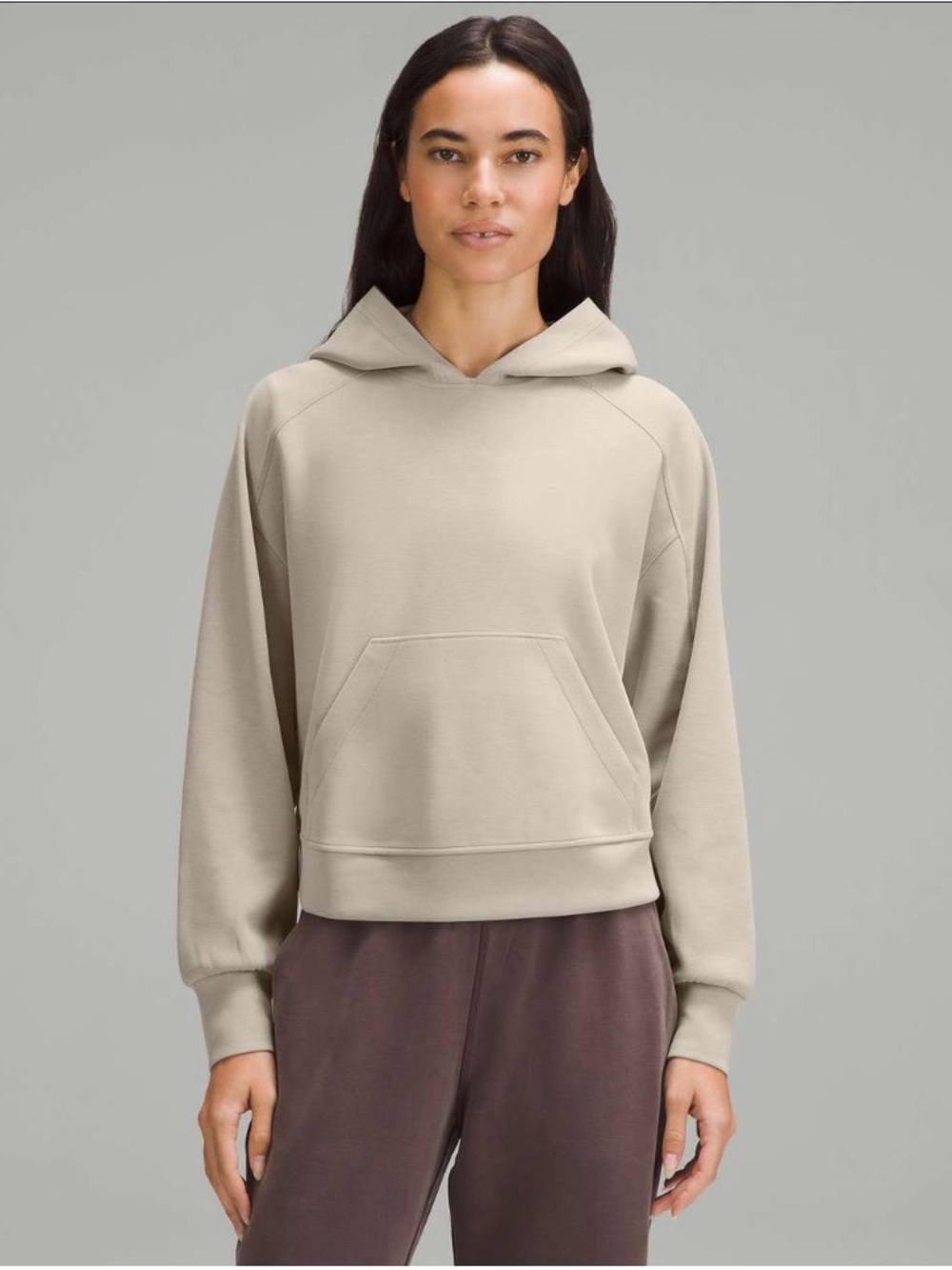 Lululemon Softstreme Hoodie in Riverstone— Womens 6